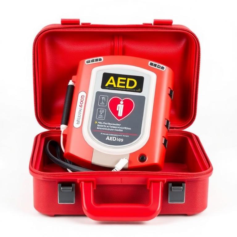ASMS Semi-Automatic AED Defibrillator