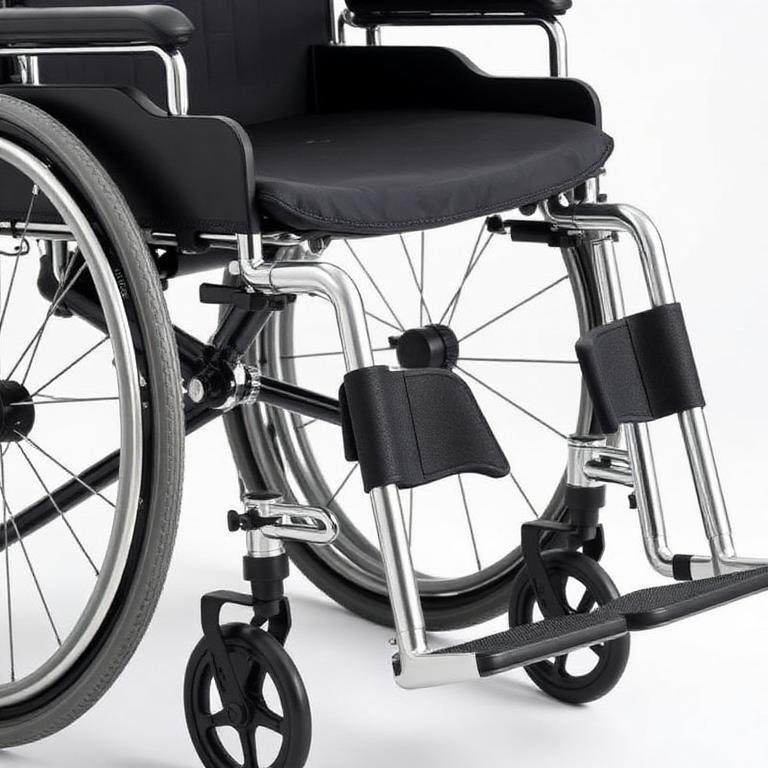 ASMS Bariatric Wheelchair — 24" Seat, 500 lb