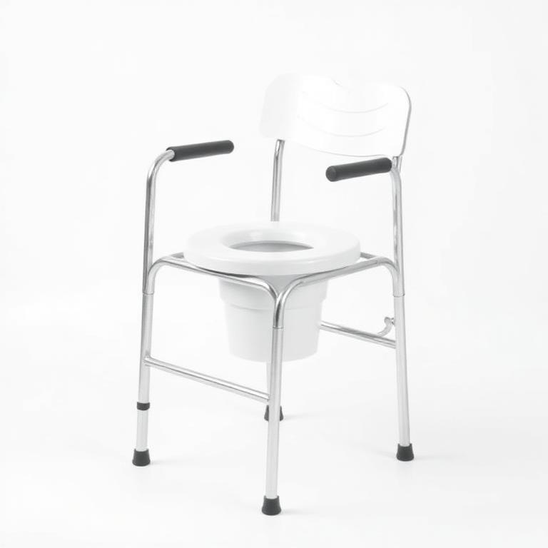 ASMS 3-in-1 Bedside Commode Chair